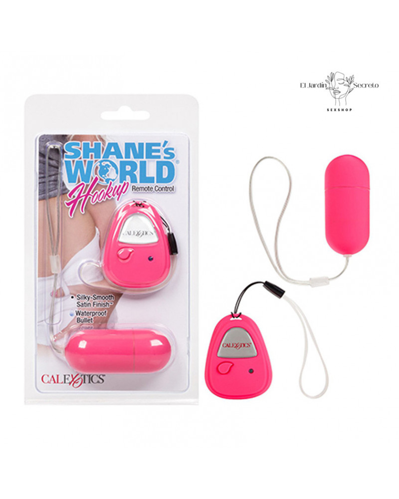 Bala Vibradora 7cm Control Remoto Shane World Placer Discreto