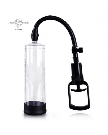 Bomba de Succión para pene Bomba Transparente con Piston
