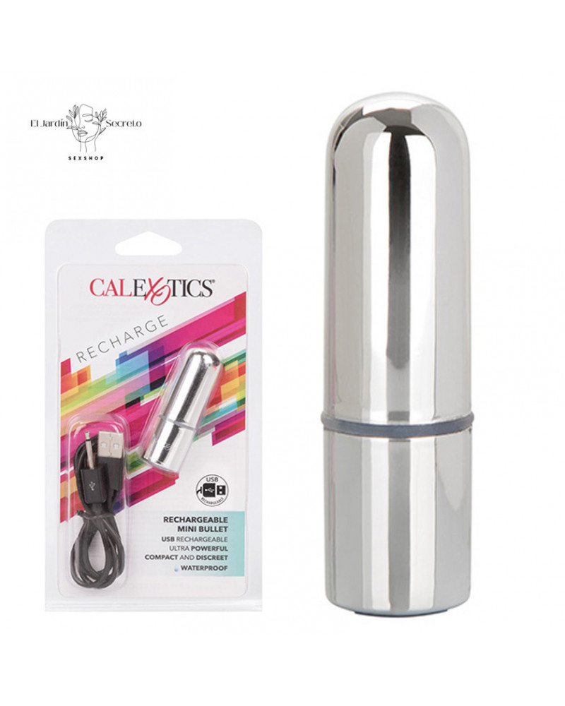 Bala Vibradora Recargable CalExotics Mini Bullet