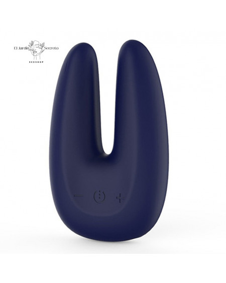 Vibrador para Clítoris de Silicona Suave Doble Motor U-Vibe