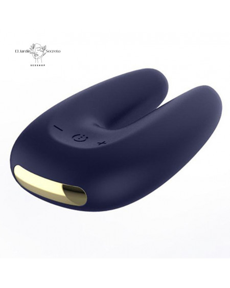 Vibrador para Clítoris de Silicona Suave Doble Motor U-Vibe