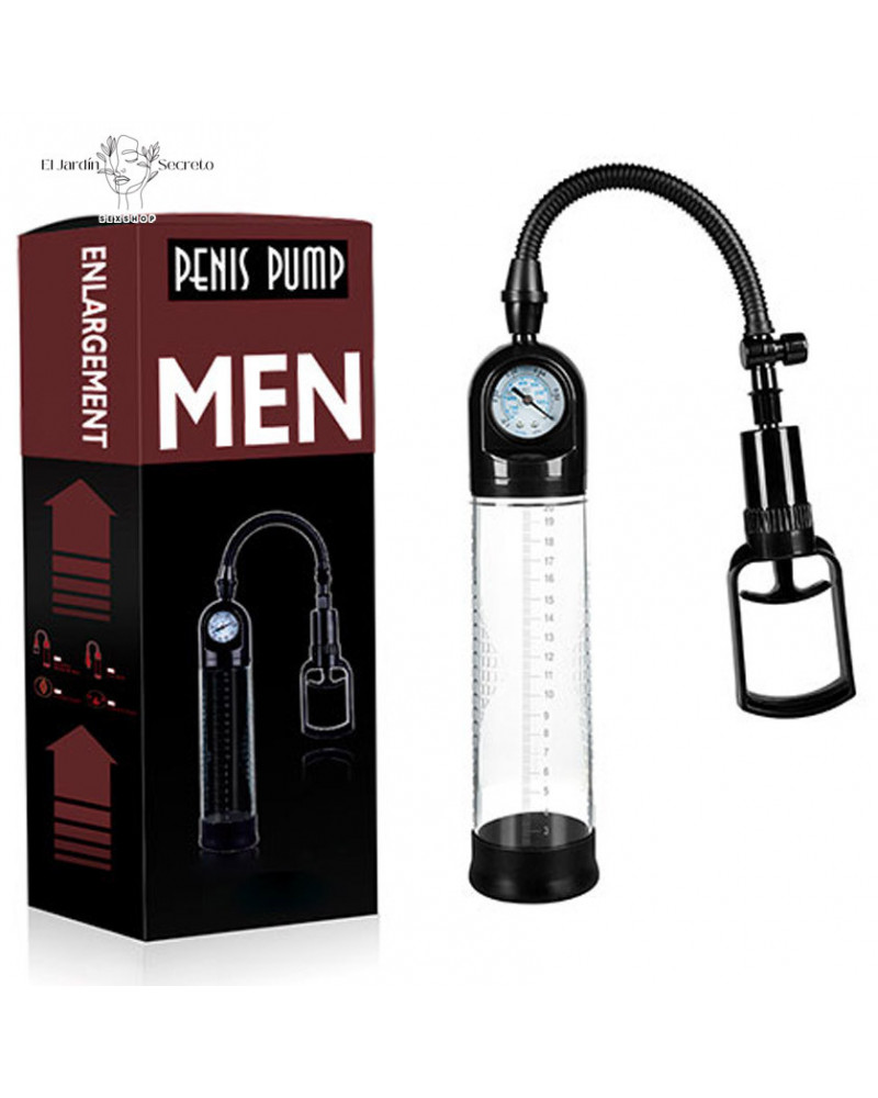 Bomba de Succión para pene Bomba Manómetro y Pistón