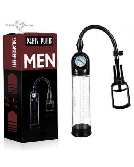 Bomba de Succión para pene Bomba Manómetro y Pistón
