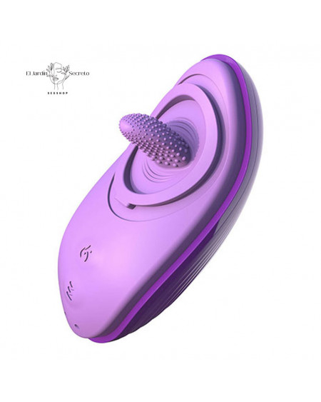 Vibrador de lengua de silicona para tu clítoris Fun Tongue Pipedream