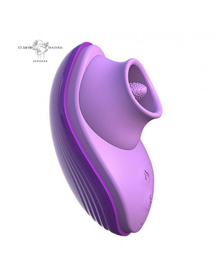 Vibrador de lengua de silicona para tu clítoris Fun Tongue Pipedream