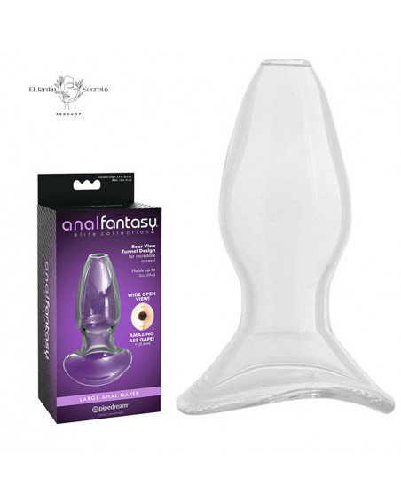 Plug Anal 12cm Plug anal de cristal large anal gaper pipedream