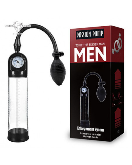 Bomba de Succión para pene Bomba Manómetro y Perilla
