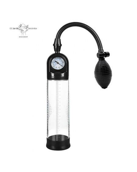 Bomba de Succión para pene Bomba Manómetro y Perilla