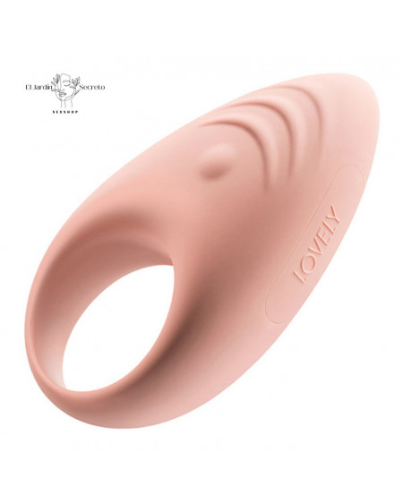 Anillo para pene Vibrador Con Aplicación Vibrating Couples Ring Lovely Soft Pink