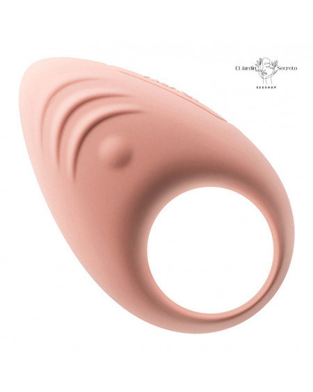 Anillo para pene Vibrador Con Aplicación Vibrating Couples Ring Lovely Soft Pink