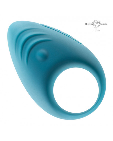 Anillo para pene Vibrador Con Aplicación Vibrating Couples Ring Lovely Wild Green