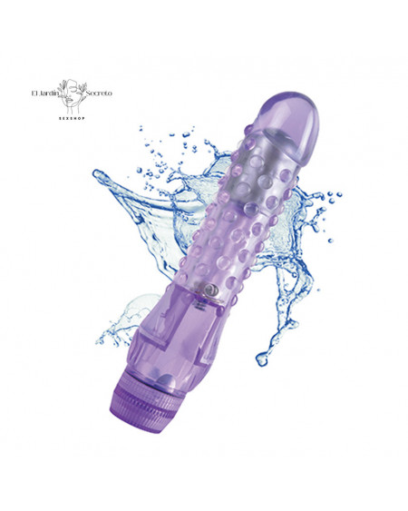 Vibrador 15 cm Suave y Flexible para Mujer Purple Passion Pipedream