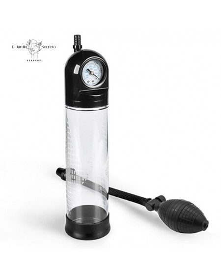 Bomba de Succión para pene Bomba Manómetro y Perilla