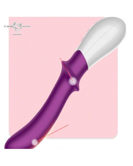 Vibrador Anal Recargable IPX5 | Vibrador Perineal con Calefacción FOX Bailey 2