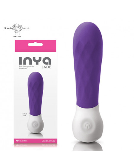 Mini Vibrador 5cm Jade & Opal Estimulación de Clítoris Purple NS Novelties