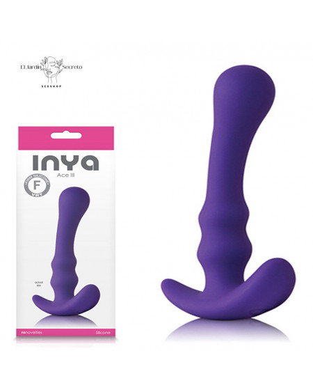 Plug Anal ACE de Silicona Estimulación Anal Próstata Ace III Purple