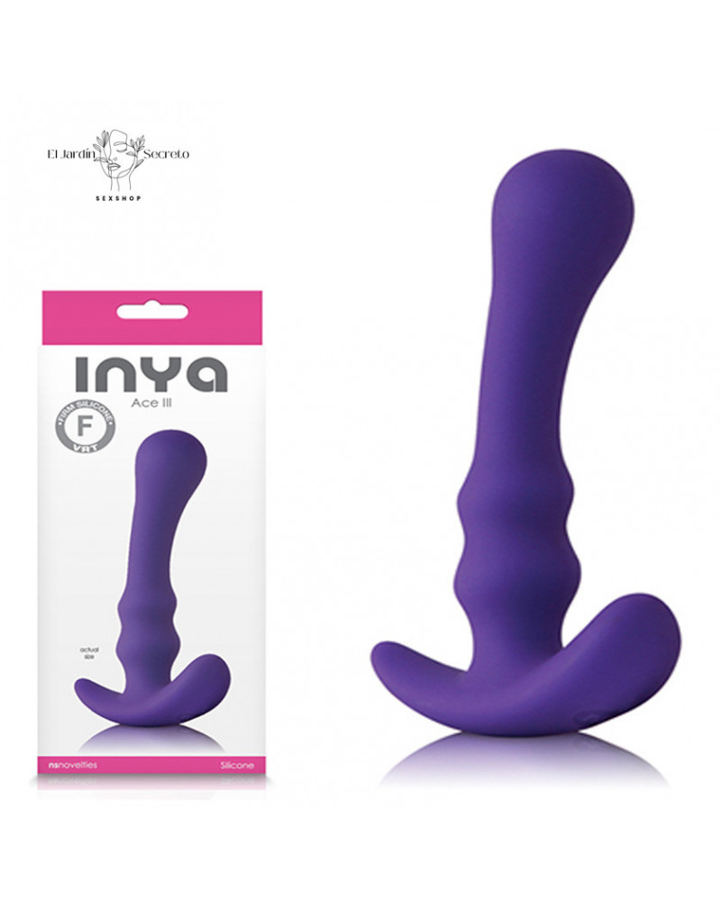 Plug Anal ACE de Silicona Estimulación Anal Próstata Ace III Purple