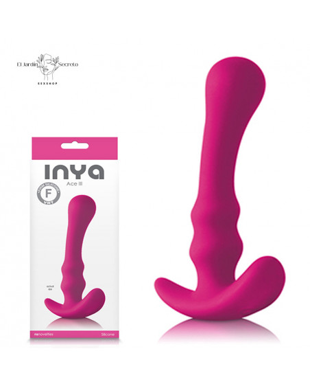 Plug Anal ACE de Silicona Estimulación Anal Próstata Ace III Pink