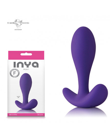 Plug Anal ACE Enchufe Anal de Silicona Ace I Purple NS Novelties