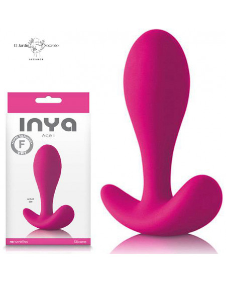 Plug Anal ACE Enchufe Anal de Silicona Ace I Pink NS Novelties