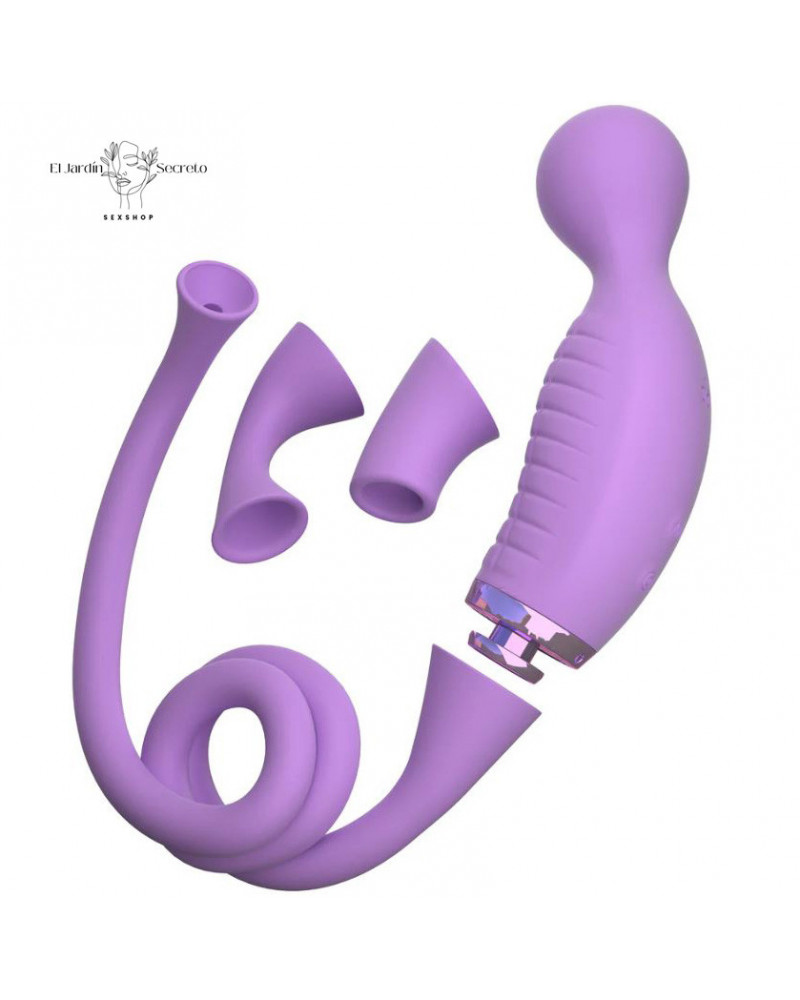 Climax-Her Succionador de Clítoris 12 Modos Vibración de Clítoris Dual Premium