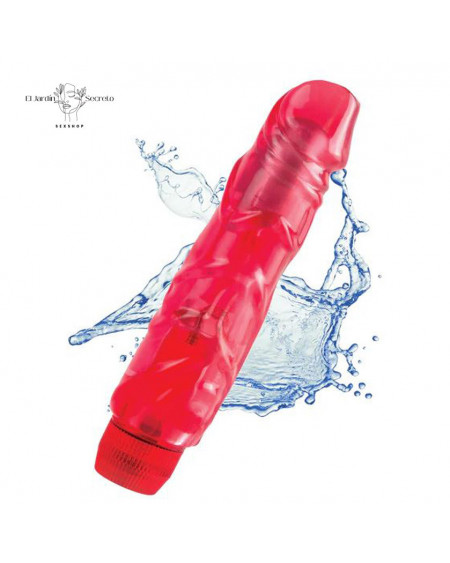 Vibrador 15cm Flexible Clítoris y Punto G Ruby Dream Pipedream