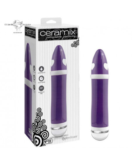 Vibrador Cerámico Premium Estimulación de Clítoris, Punto G y Penetración Vaginal