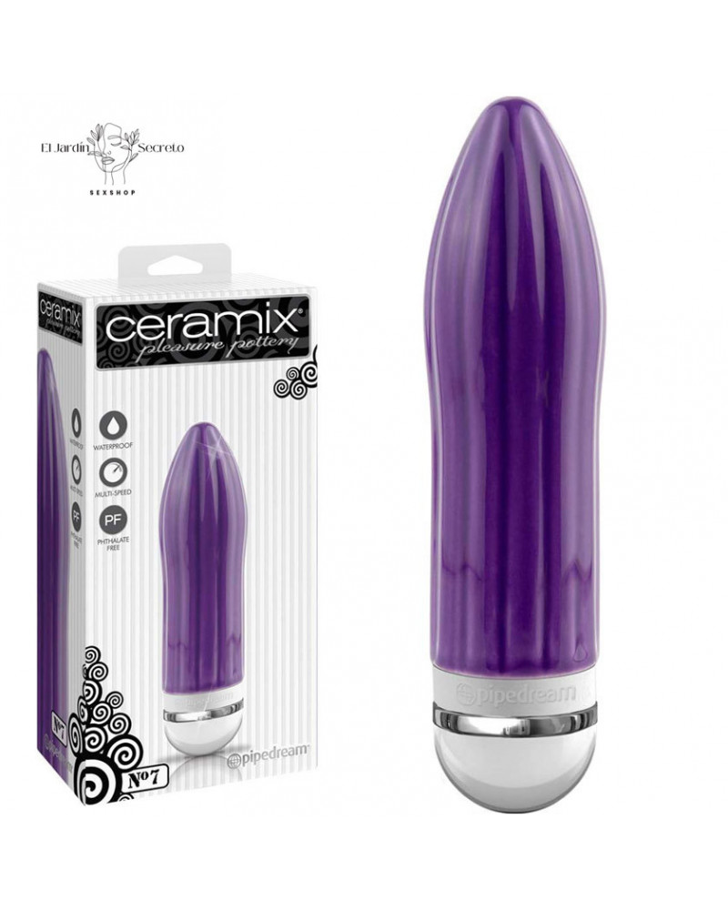Vibrador 15cm Pipedream Ceramix N7 Estimulación del Punto G y Clítoris