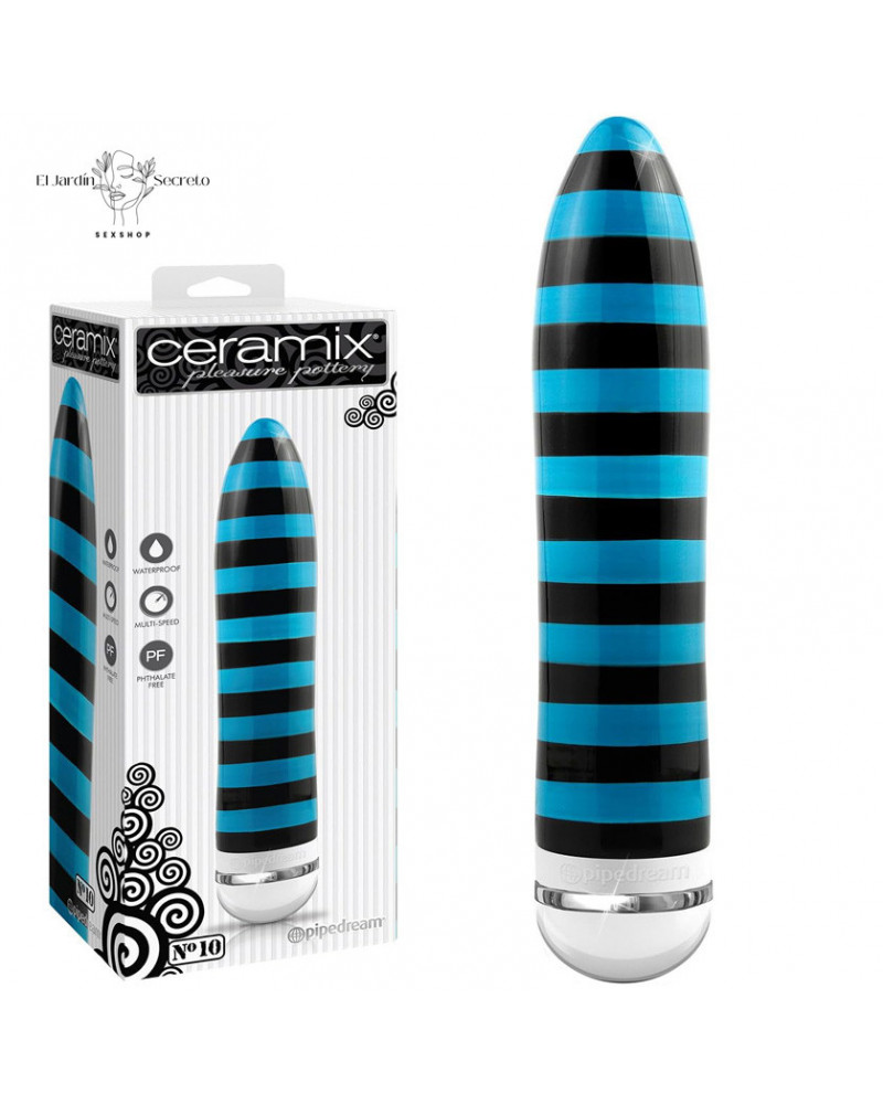 Vibrador 20cm Ceramix 10 Pipedream Estimulación Punto G Clítoris