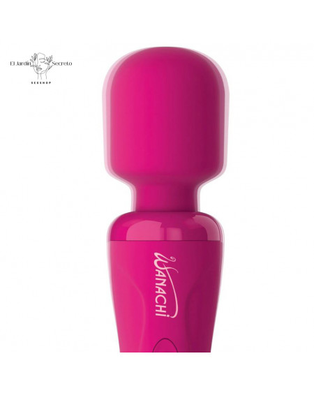 Vibrador Wanachi Body 22cm Rosa para Clítoris y Masaje Corporal
