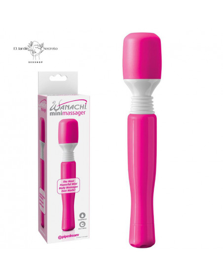 Mini Varita Wanachi Estimulación de Clítoris Pink Pipedream