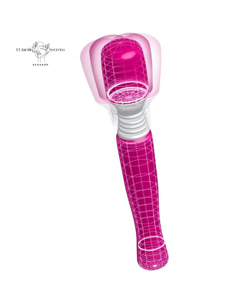 Mini Varita Wanachi Estimulación de Clítoris Pink Pipedream