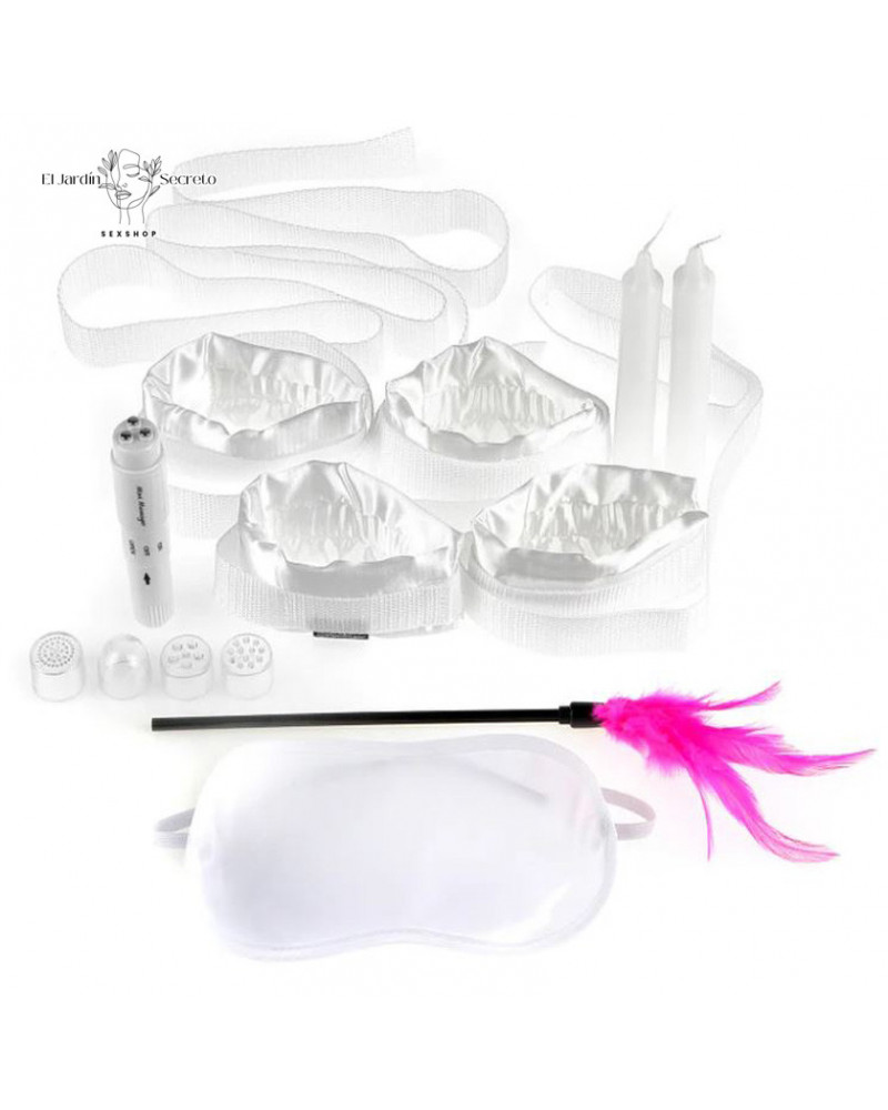 Kit Bondage Luna de Miel Juegos Eróticos, BDSM para Principiantes