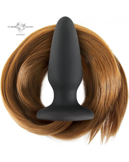 Plug Anal Filly Tail con Cola de caballo 🍑🦊