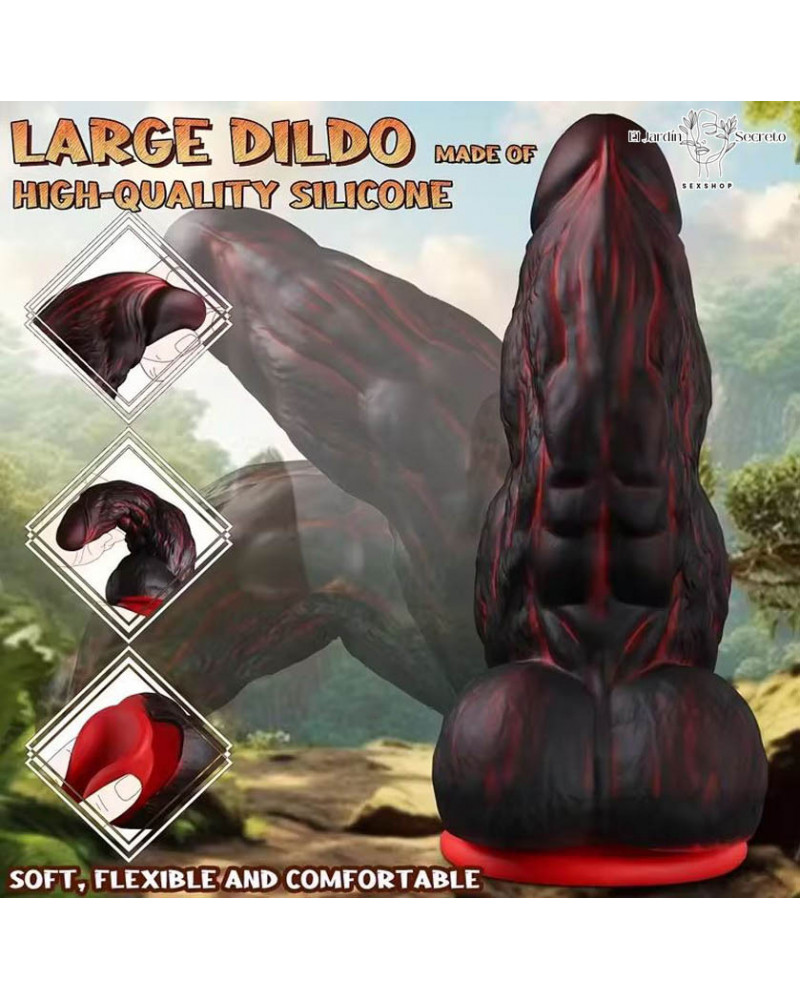 Dildo 20cm King Kong Placer Anal y Vaginal Extremo Dildo Punto G