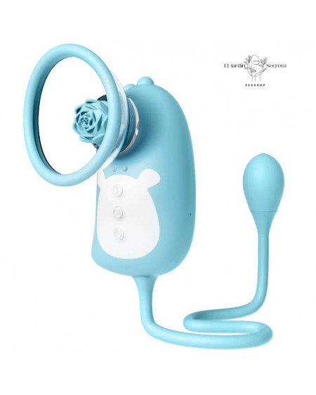 Succionador con Bala Vibradora para Clítoris Dinosaur And Tongue