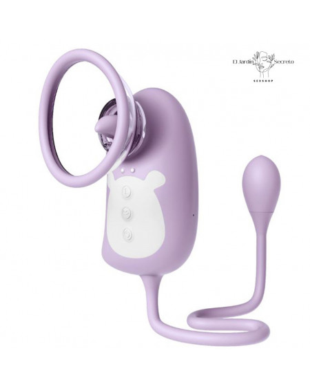 Succionador con Bala Vibradora para Clítoris Penguin And Tongue