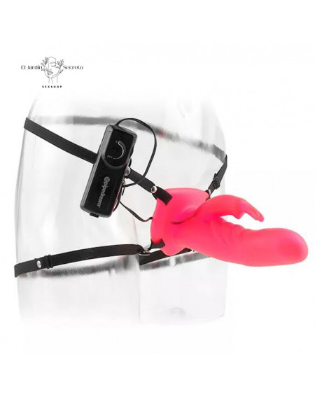 Arnés Hueco Vibrador Doble Eje – Wonderful Wabbit