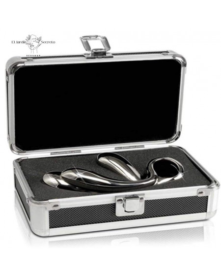 Dildo de Acero Double Trouble para Punto G y Próstata