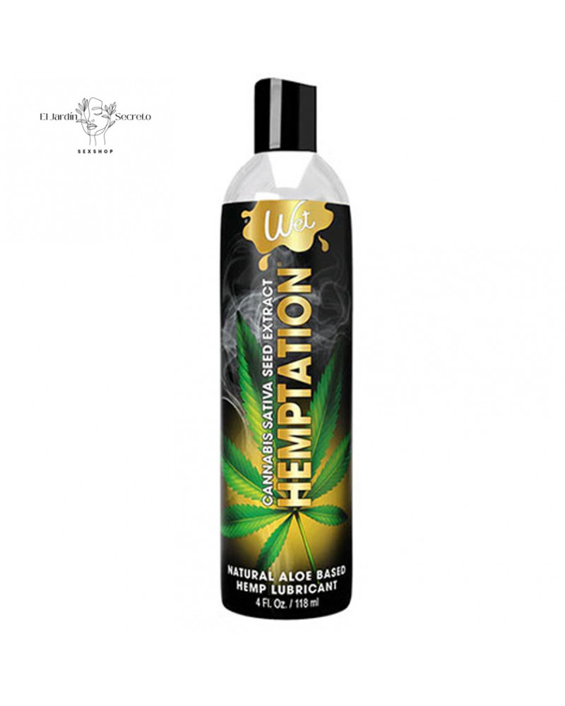 Lubricante Sexual 118ml Cannabis Hemptation Lubricant Wet