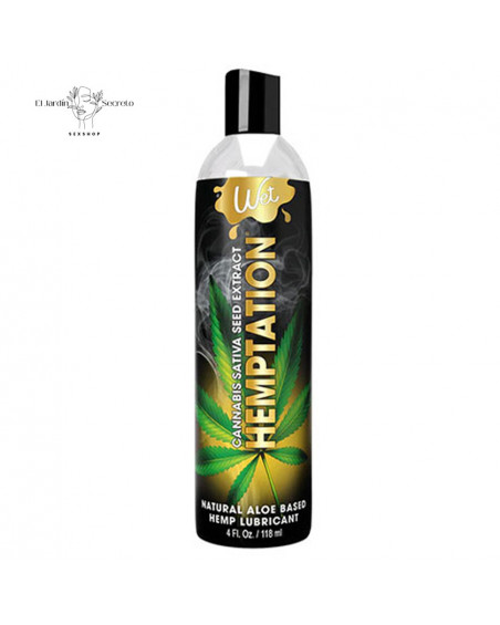 Lubricante Sexual 118ml Cannabis Hemptation Lubricant Wet