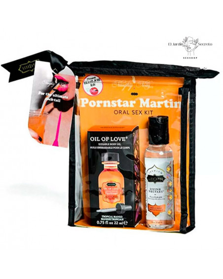 Kit de sexo oral con sabor a Martini de Kamasutra PornStar