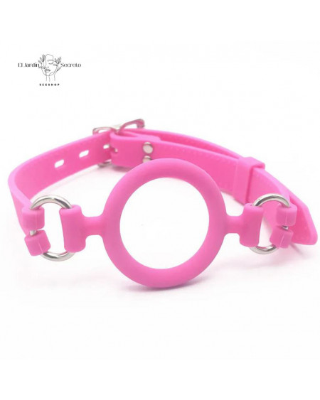 Mordaza Bucal BDSM Ajustable de Silicona Premium