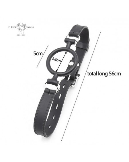 Mordaza Fetiche para Bondage y Control Erótico BDSM