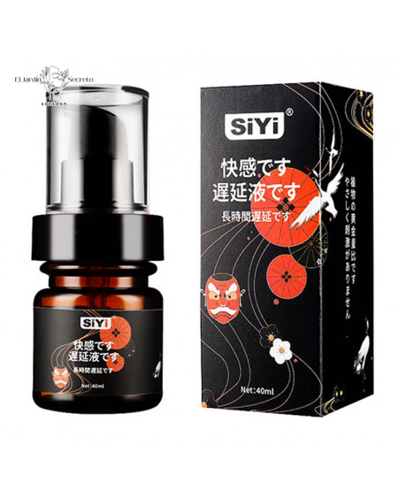 Retardante Sexual Delay Liquid Siyi Dura Más y Control Total