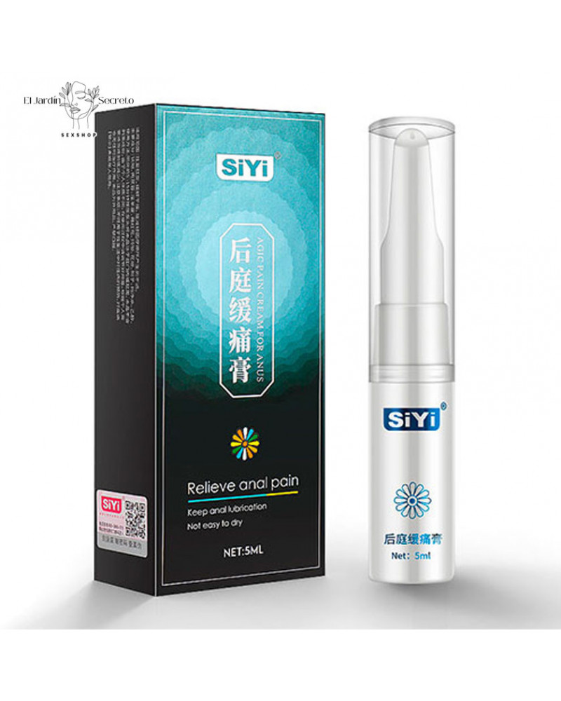 Crema Analgésica Anal SiYi Lubricante Relajante Sin Dolor