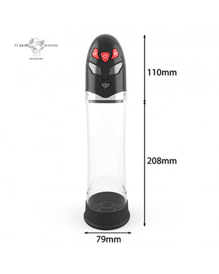 Bomba Succión Pene con Agua y Presión Potente | Ultraman 💦