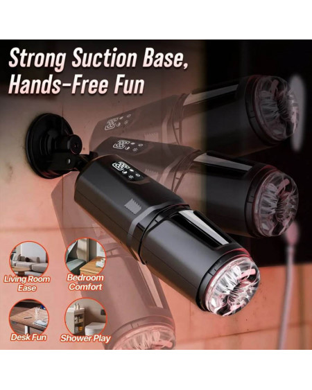 Masturbador Pene Masculino Automático con Succión 🔥 Placer Total