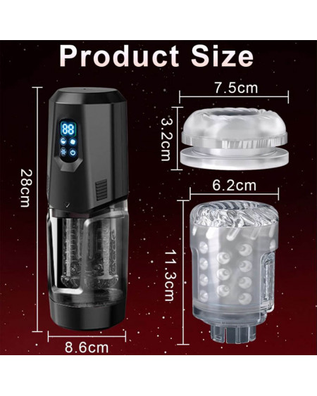 Masturbador Pene Masculino Automático con Succión 🔥 Placer Total