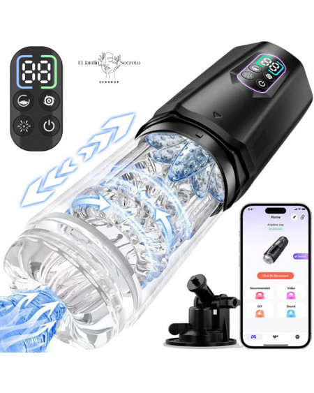 Masturbador Pene Masculino Automático con Succión 🔥 Placer Total